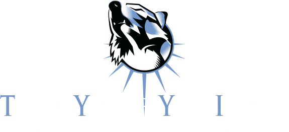 A wolf head with the words " you for your back to you as soon as ".