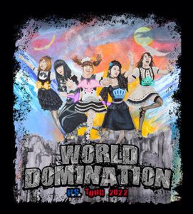 A group of women standing next to each other.