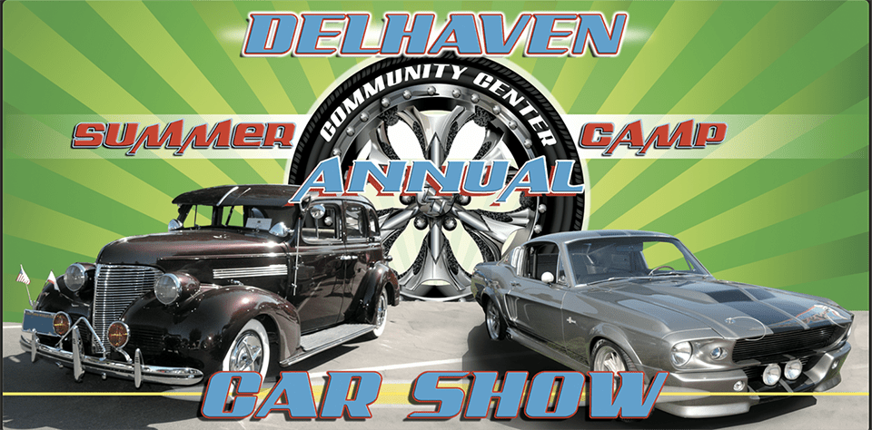 banner design, car show