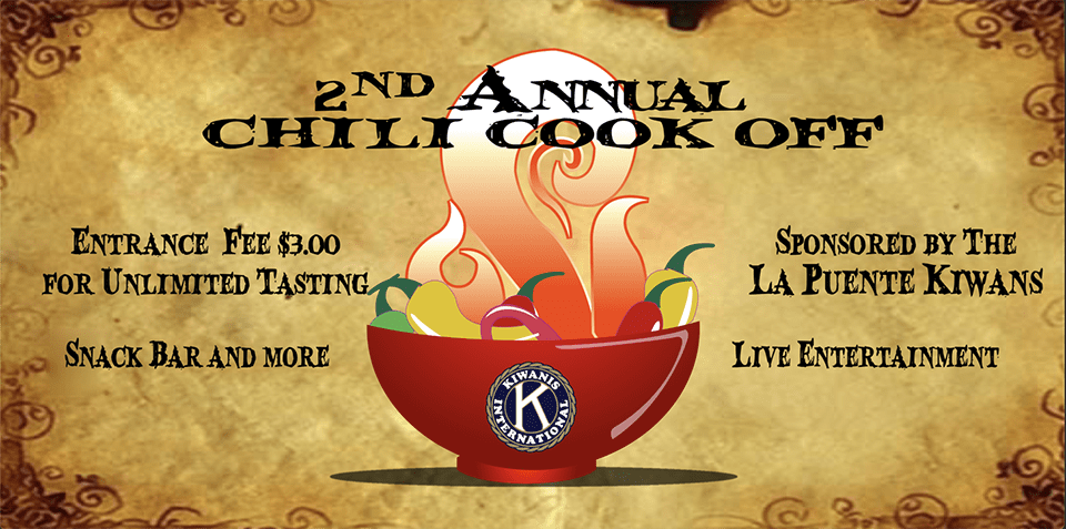 banner design, chili cook off